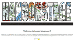 Desktop Screenshot of hansonstage.com